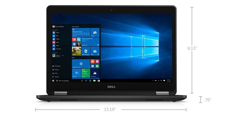 (Used) Dell Latitude E7470 - 6th Generation, Intel Core i7 Processor, 8GB RAM, 256GB SSD, 14-Inch, Window 10 - Black | Latitude-E7470. | Megazone
