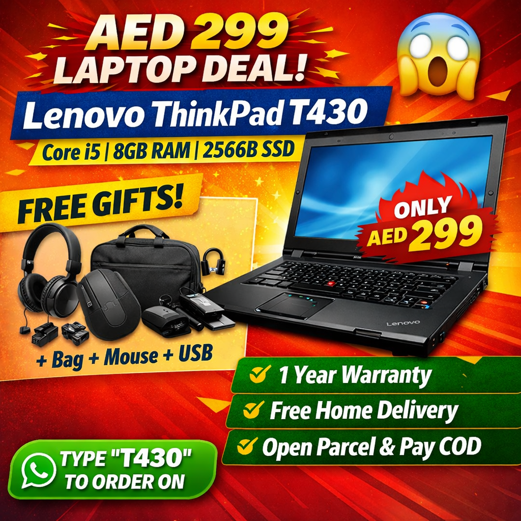 Lenovo ThinkPad T430 Price in UAE
