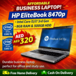 HP EliteBook Core i5 8GB ram 500GB HDD